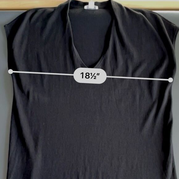 J. Jill Lightweight Sleeveless Sweater Tunic V-Neck Sz XS - Picture 9 of 13